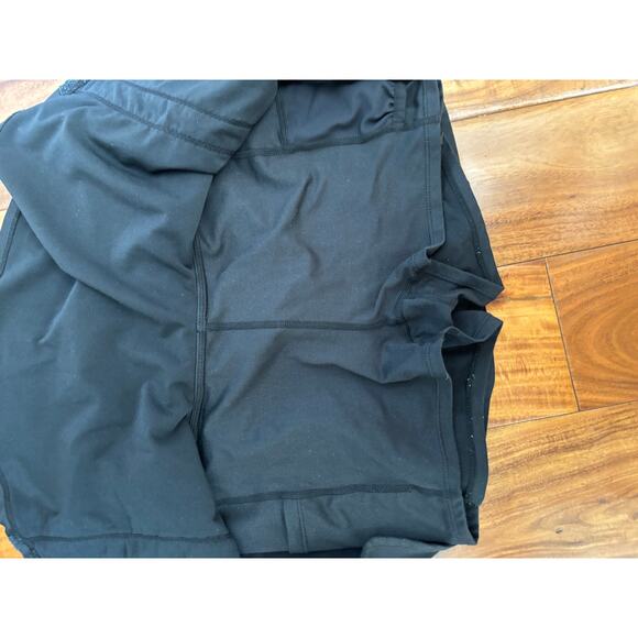 Free People Active Skort Medium Black Flowy Tennis Running Gym - Picture 4 of 4